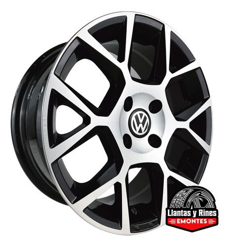 Rines 15 4/100 Vw Gts Jetta Golf Gol Caribe Pointer Derby Foto 6