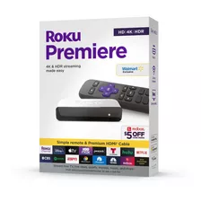 Roku Premiere 4k/hdr Reproductor Streaming Netflix Tienda