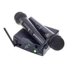 Akg Wms40mini Dual Vocal Set Sistema Inalámbrico 2micrófonos