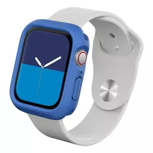 Funda Bumper Para Apple Watch Series Se/6/5/4 44mm - Azul C.