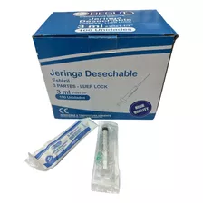 Jeringa De 3 Ml Por 100 Unidades 