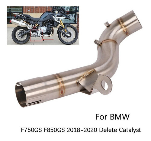 Escape Medio Conector Compatible Bmw F850 Gs 18 En Adelante Foto 3