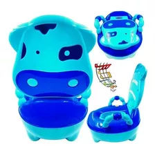 Troninho Infantil Musical Fazendinha Colors Prime Baby Azul 