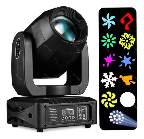 130w Cabeza Móvil Robótica Led Dmx Rgbw Cañon Luz Dj Fiesta