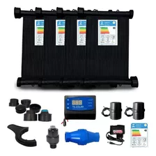 Kit Aquecedor Solar Piscina 20 Placas 3mt Para 25000l Av