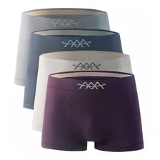 4pz Boxer Interior Caballeros Transpirable Deportiva Hombre