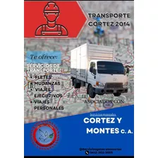 Servicios De Transporte,fletes,mudanzas Y Viajes Personales