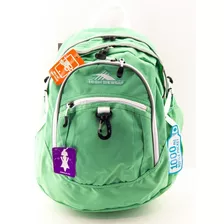 High Sierra Mochila Verde Acqua Mod. Fatboy