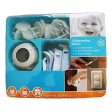 Bebe / Niños Essentials Childproofing Kit 62 Piezas Safe