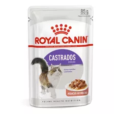 Alimento Úmido Royal Canin Gato Castrado Sterilised Sachê 85