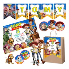 Kit Imprimible Toy Story 100% Editable Decoración Candy Bar