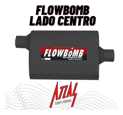 Silenciador Deportivo Flow Bomb Escape Serie 40 Lc Foto 5