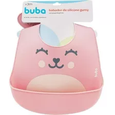 Babador De Silicone Com Pega Migalhas Gumy Buba