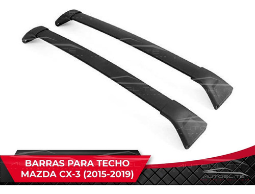 Barras Portaequipaje Mazda Cx3 2016 + Aluminio Transversales Foto 2