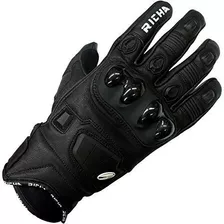 Rock Short Leather Sports Racing Summer Guantes De Moto Negr