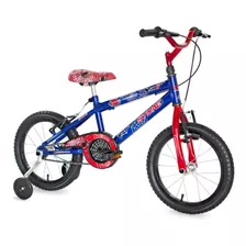 Bicicleta Infantil Masculina Aro 16 Sk-ii Spider Com Mascara