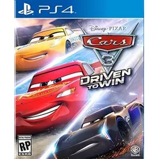 Cars 3: Driven To Win Para Playstation 4