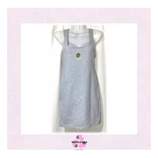 Vestido Forever 21 Gris Talla S