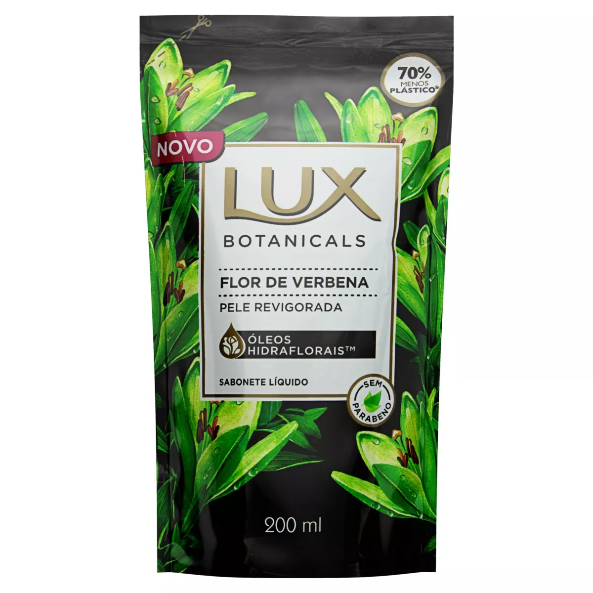 Sabonete Líquido Lux Botanicals Flor De Verbena Em Líquido 200 Ml