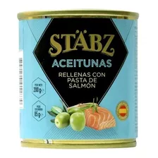 Aceitunas Rellenas C/ Pasta De Salmon X200g Stabz