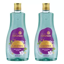 Colonia Cia Da Natureza Lavanda 300ml - Kit C/ 2un