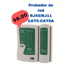 Lan Tester Probador Multiredes Probador Remoto Rj45 Rj11 $6