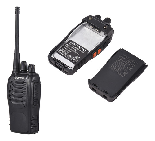 Walkie Talkie Baofeng 888s Radio De Comunicacione Pack 2 Foto 5