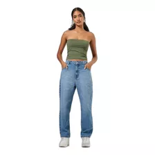 Calça Jeans Baggy Cintura Baixa