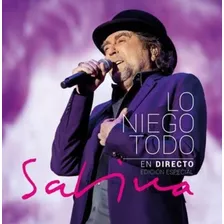 Joaquin Sabina Lo Niego Todo En Directo Cd + Dvd 2018