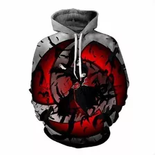 Sudadera Con Capucha Naruto Neji Itachi Impresión Digital 3d