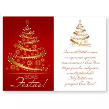 500 Cartões De Natal Popular + Envelopes 10 Modelos Sortidos