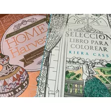 Libros Para Colorear Para Adultos. Kiera Cass. Otoño.