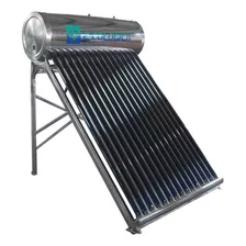 Termotanque Solar 150 Lt Acero Inoxidable Con Kit Electrico