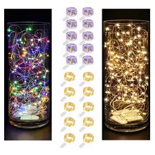 Luces Navidad Con Pila Led Cadena Decorativa 2m 20led 20pcs