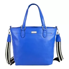 Bolsa Azul Shopping Nautica Interior Amplio