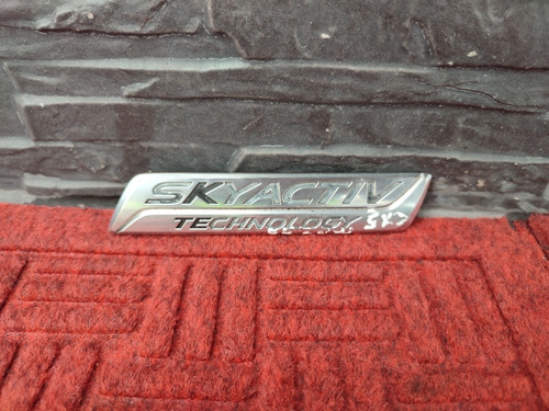 Emblema Skyactive Mazda 3 Y Cx5  Foto 2