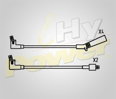 Jgo Cables Buja Epdm Para Hyundai Scoupe 1.5l 4cil 1993 Foto 2