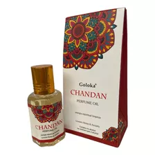 Óleo Perfumado Indiano Goloka Chandan Com 10 Ml