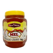 Mel Líquido Flora Néctar Mel En Pote Sem Glúten 1 Kg 