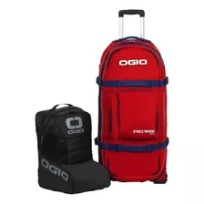 Bolsa De Equipamentos Ogio Rig 9800 Pro Wheeled Bag - Cubbie Cor Vermelho