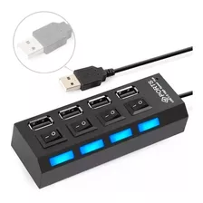 Hub Usb 2.0 / 4 Portas Hp / Dell / Accer / Lenovo