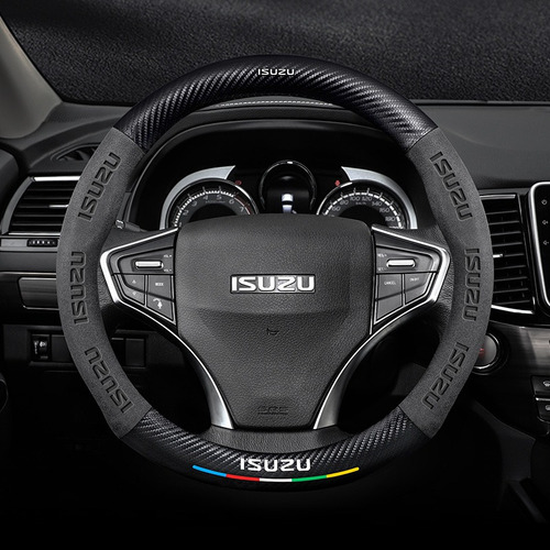 Isuzu Ronda De Fibra De Carbono Alcantara Volante Cubierta D Foto 2