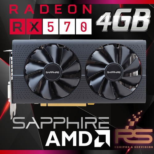 Tarjeta De Video Rx 570 4gb Amd Radeon Sapphire Nitro Gaming