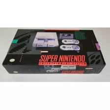 Snes Super Set Nintendo Novo Console Colecionador N O V O