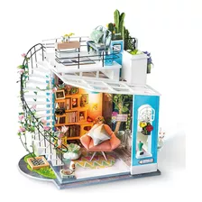 Kit De Casa De Muñecas En Miniatura Loft De Dora