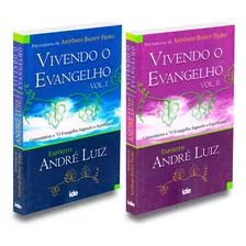 Kit Vivendo O Evangelho - Vol. 1 E vol. 2: Não Aplica, De Médium: Antônio Baduy Filho / Ditado Por: André Luiz. Editorial Ide, Tapa Mole En Português, 2022