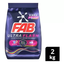 Detergente Fab Ultra Color 2 K - Kg a $12495