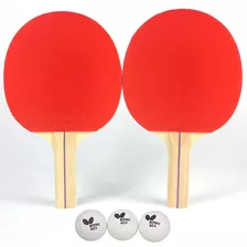 Butterfly Rdj2 Juego De Palas De Ping-pong Para 2 Jugadores 