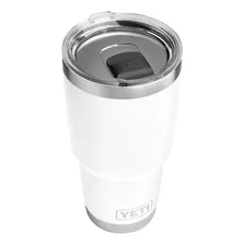 Vaso Yeti De Acero Inoxidable, Con Tapa, 890 Ml, Blanco