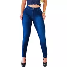 Calça Jeans Feminina Skinny Cintura Alta Ate O Plus Size 